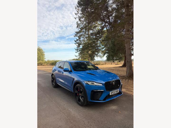 Jaguar F-PACE 5.0 P550 V8 SVR Quickshift AWD Euro 6 (s/s) 5dr
