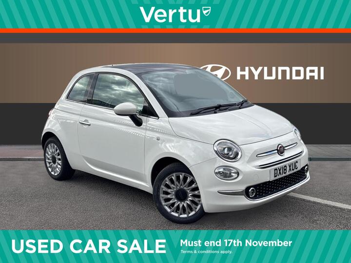 Fiat 500 1.2 Lounge Euro 6 (s/s) 3dr