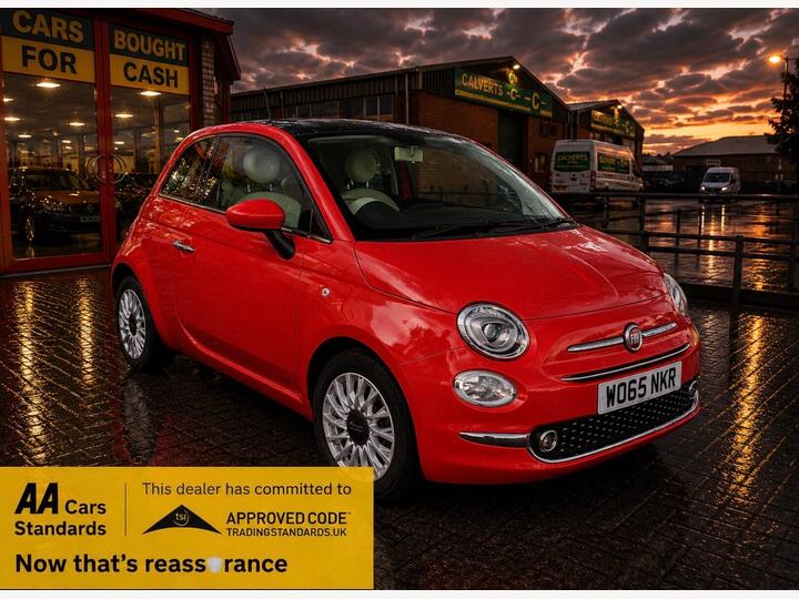 Fiat 500 1.2 Lounge Euro 6 (s/s) 3dr