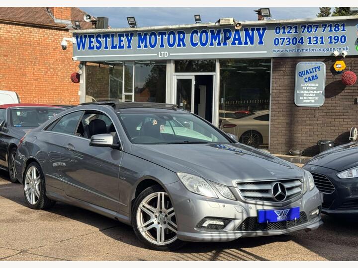 Mercedes-Benz E Class 2.1 E250 CDI BlueEfficiency Sport Edition 125 G-Tronic+ Euro 5 (s/s) 2dr
