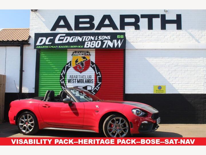 Abarth 124 SPIDER 1.4 MultiAir Auto Euro 6 2dr