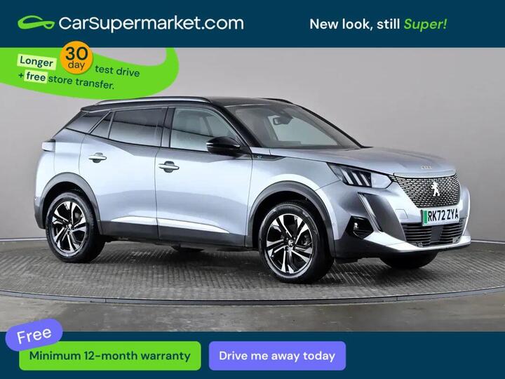 Peugeot 2008 50kWh GT Auto 5dr (7kW Charger)