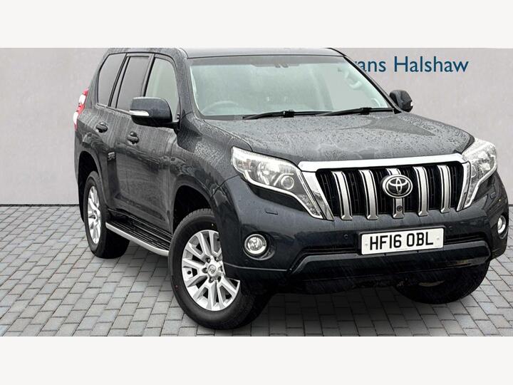 Toyota LAND CRUISER DIESEL SW 2.8D Invincible Auto 4WD Euro 6 5dr (7 Seats) Toyota LAND CRUISER DIESEL SW 2.8D Invincible Auto 4WD Euro 6 5dr (7 Seats)