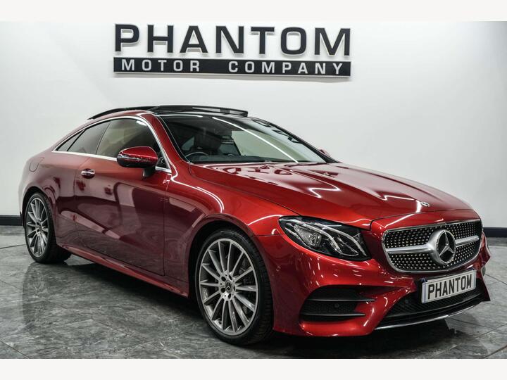 Mercedes-Benz E Class 2.0 E220d AMG Line (Premium) G-Tronic+ Euro 6 (s/s) 2dr