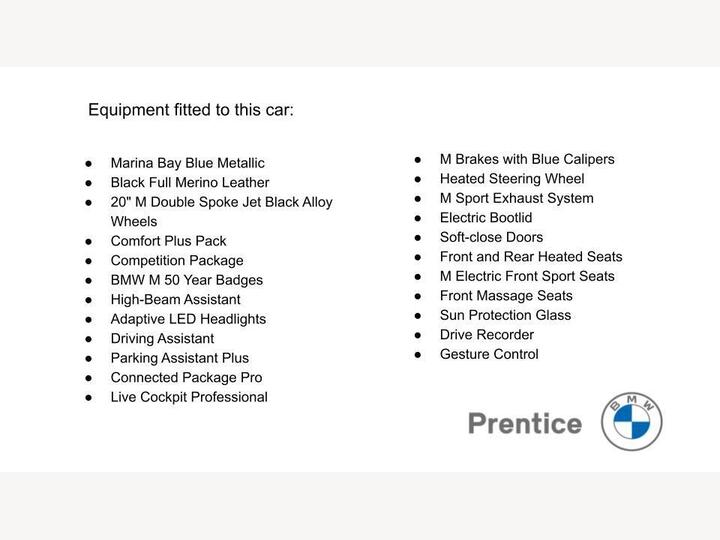 BMW M5 4.4i V8 Competition Steptronic XDrive Euro 6 (s/s) 4dr