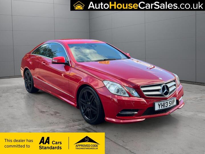 Mercedes-Benz E Class 2.1 E220 CDI BlueEfficiency Sport G-Tronic+ Euro 5 (s/s) 2dr