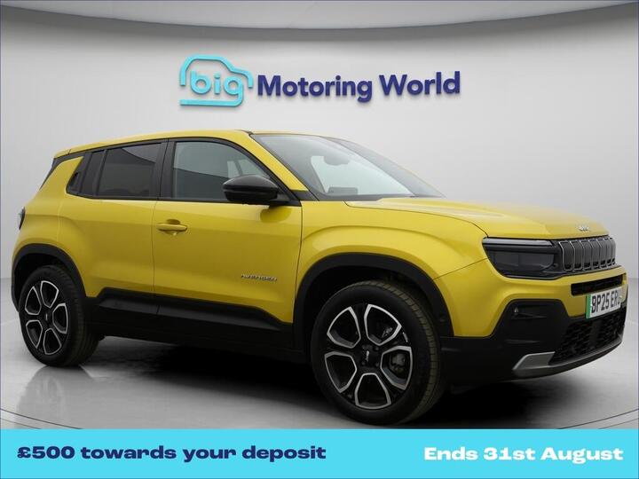 Jeep Avenger 54kWh E-Summit Auto 5dr
