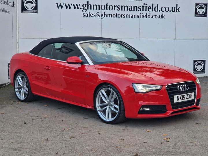 Audi A5 Cabriolet 2.0 TDI S Line Special Edition Multitronic Euro 5 (s/s) 2dr