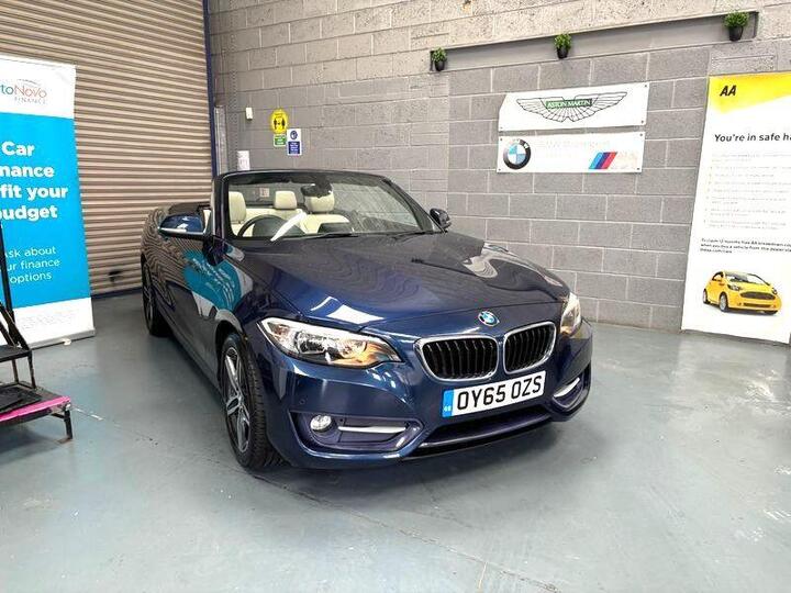 BMW 2 Series 2.0 218d Sport Euro 6 (s/s) 2dr