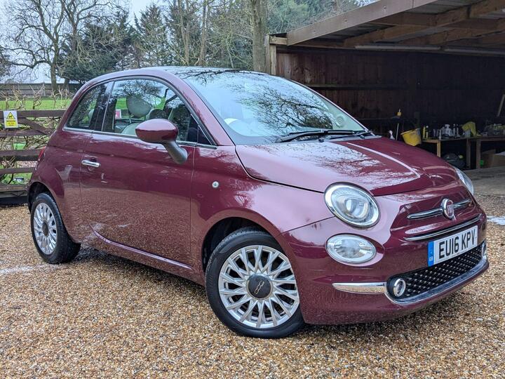 Fiat 500 1.2 Lounge Euro 6 (s/s) 3dr