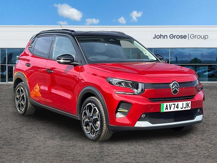 Citroen C3 Standard Range 44kWh MAX Auto 5dr (7.4kW Charger)