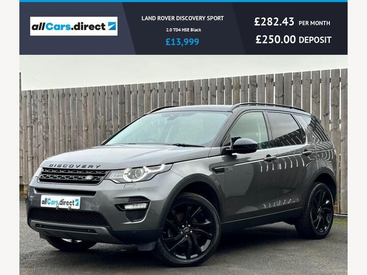 Land Rover DISCOVERY SPORT 2.0 TD4 HSE Black Auto 4WD Euro 6 (s/s) 5dr