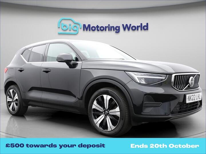 Volvo XC40 1.5h T4 Recharge 10.7kWh Core Auto Euro 6 (s/s) 5dr