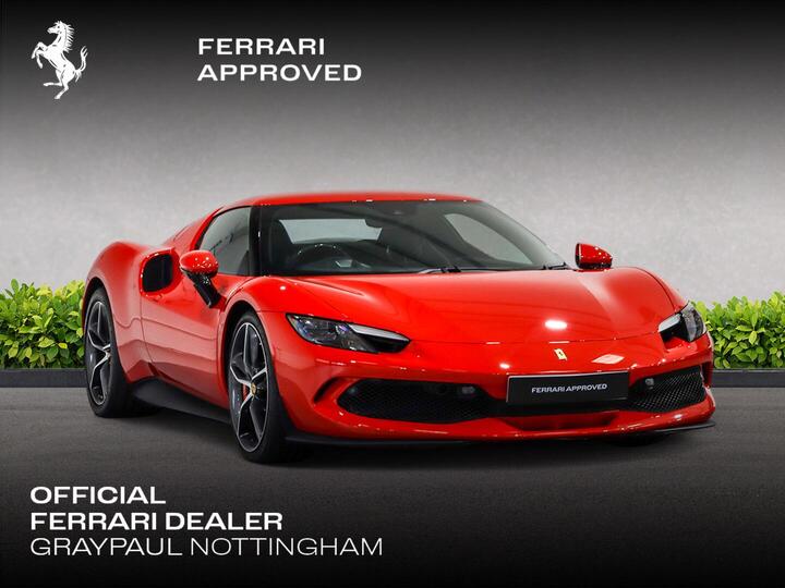 Ferrari 296 3.0T V6 7.45kWh F1 DCT Euro 6 (s/s) 2dr