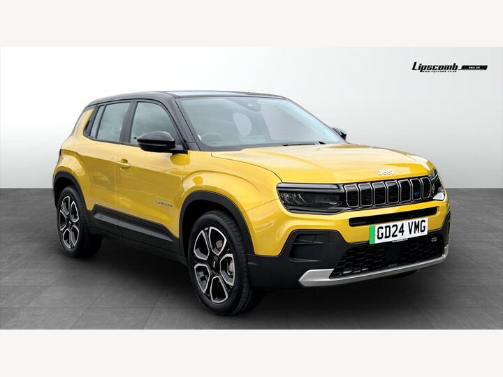 Jeep Avenger 54kWh Altitude Auto 5dr Jeep Avenger 54kWh Altitude Auto 5dr