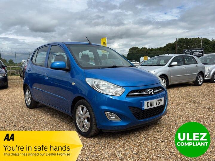 Hyundai I10 1.2 Active Euro 5 5dr Hyundai I10 1.2 Active Euro 5 5dr