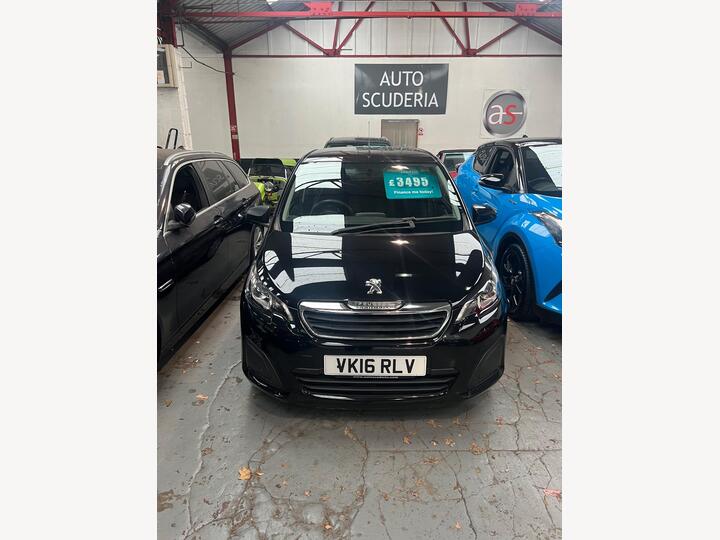 Peugeot 108 1.0 Active Euro 6 5dr Peugeot 108 1.0 Active Euro 6 5dr