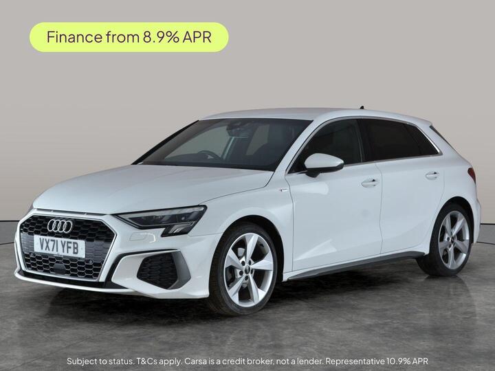 Audi A3 1.0 TFSI 30 S Line Sportback Euro 6 (s/s) 5dr