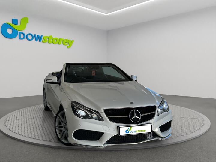 Mercedes-Benz E CLASS 3.0 E350d V6 AMG Line Edition Cabriolet G-Tronic+ Euro 6 (s/s) 2dr