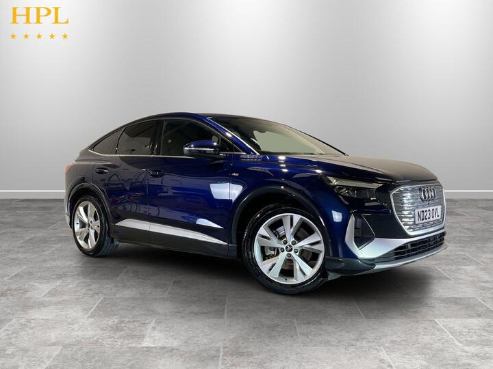 Audi Q4 E-TRON 40 S Line Sportback Auto 5dr 82kWh