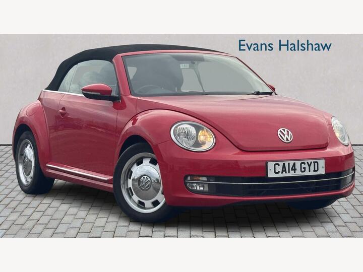Volkswagen BEETLE DIESEL CABRIOLET 1.6 TDI BlueMotion Tech Design Cabriolet Euro 5 (s/s) 2dr