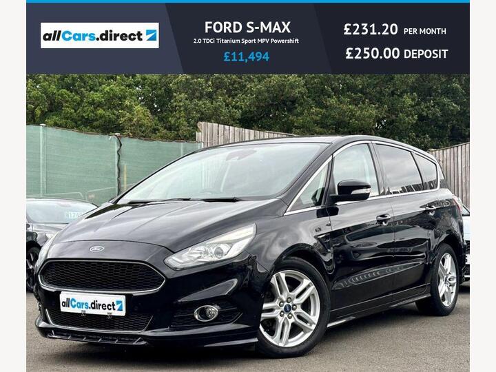 Ford S-MAX 2.0 TDCi Titanium Sport Powershift Euro 6 (s/s) 5dr