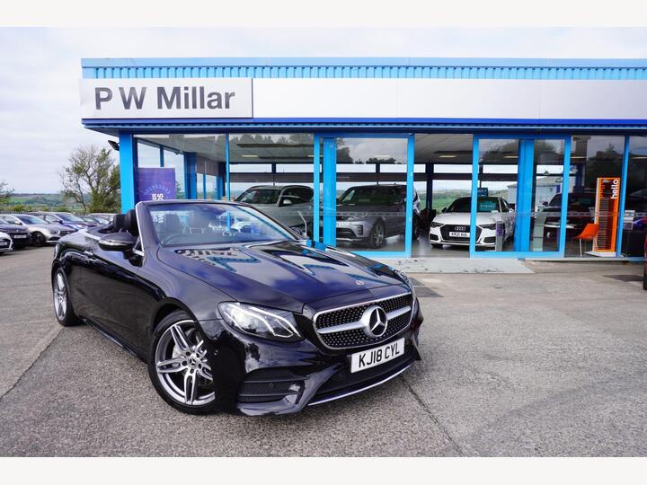 Mercedes-Benz E Class 2.0 E220d AMG Line (Premium) Cabriolet G-Tronic+ Euro 6 (s/s) 2dr