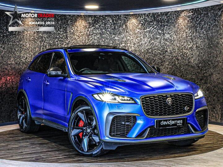 Jaguar F-PACE 5.0 P550 V8 SVR Quickshift AWD Euro 6 (s/s) 5dr