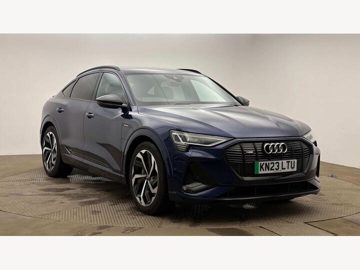 Audi E-tron 55 Black Edition Sportback Auto Quattro 5dr 95kWh (11kW Charger)