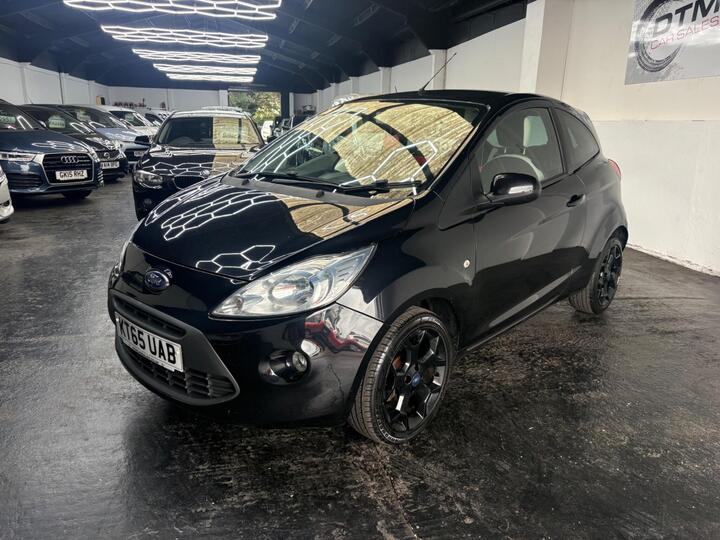 Ford Ka 1.2 Zetec Black Edition Euro 6 (s/s) 3dr