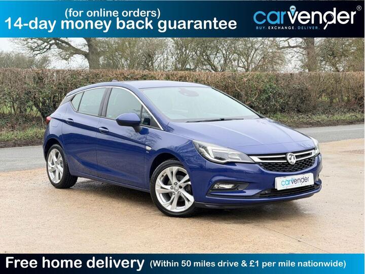 Vauxhall ASTRA 1.4i Turbo SRi Nav Auto Euro 6 (s/s) 5dr