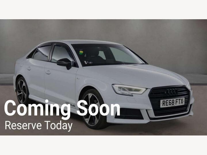 Audi A3 1.0 TFSI 30 Black Edition Euro 6 (s/s) 4dr