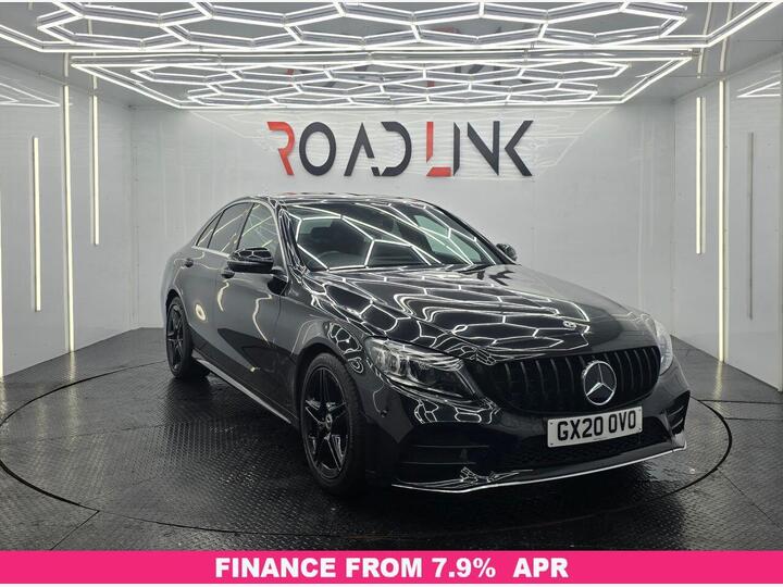 Mercedes-Benz C-CLASS 1.5 C200 AMG Line Night Edition (Premium) G-Tronic+ Euro 6 (s/s) 4dr
