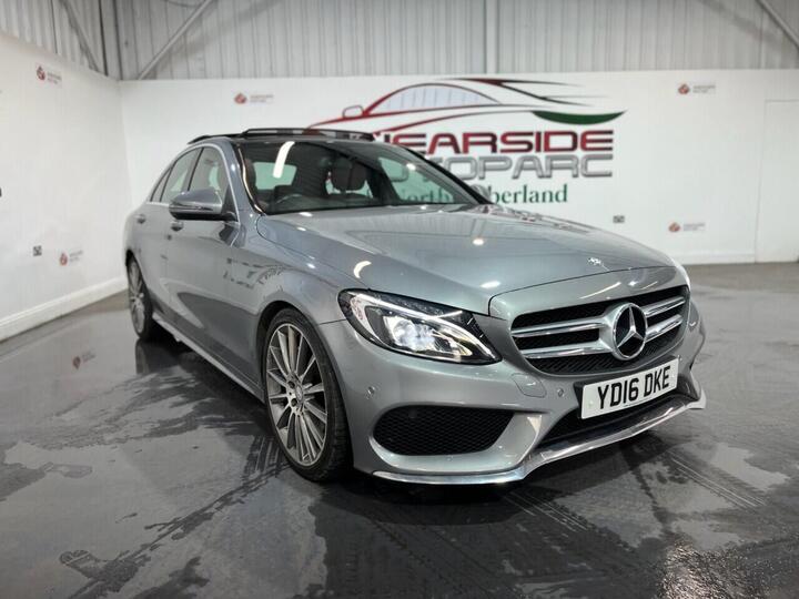 Mercedes-Benz C-CLASS 2.1 C220d AMG Line (Premium) 7G-Tronic+ Euro 6 (s/s) 4dr Mercedes-Benz C-CLASS 2.1 C220d AMG Line (Premium) 7G-Tronic+ Euro 6 (s/s) 4dr