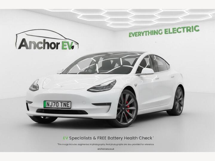 Tesla Model 3 (Dual Motor) Performance Auto 4WDE 4dr (Performance Upgrade)