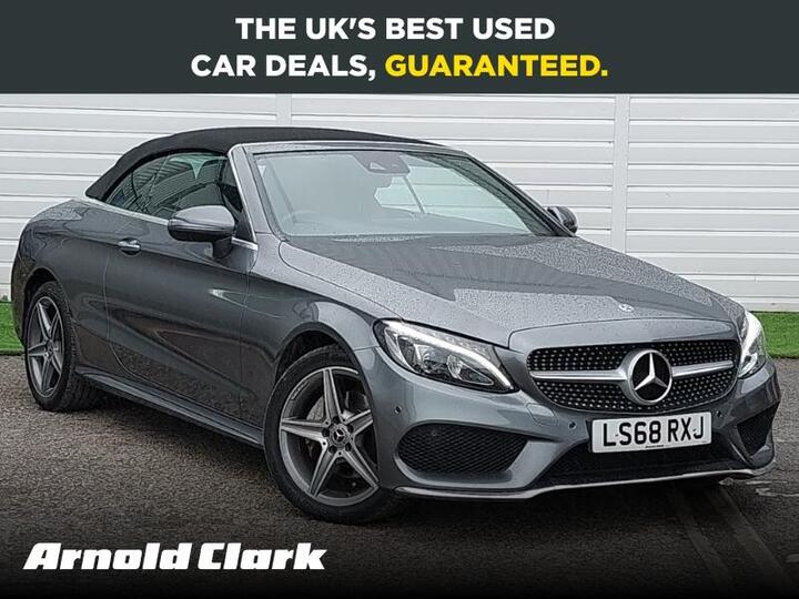 Mercedes-Benz C Class 2.1 C220d AMG Line (Premium Plus) Cabriolet G-Tronic+ 4MATIC Euro 6 (s/s) 2dr