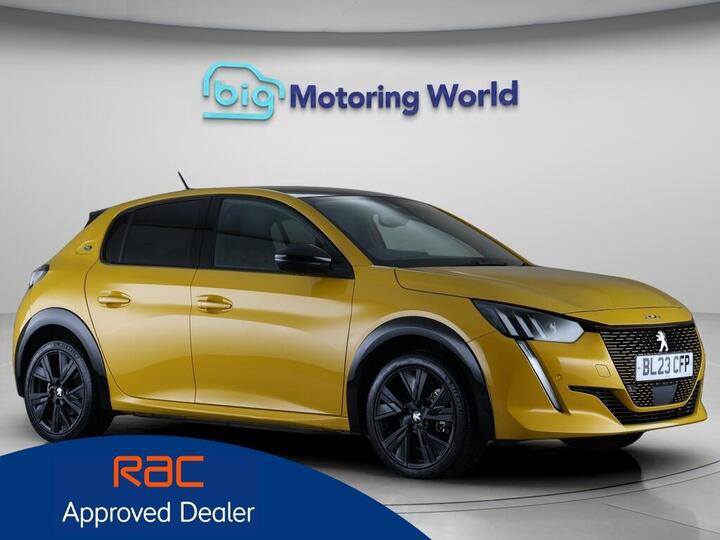 Peugeot E-208 50kWh GT Auto 5dr (7.4kW Charger)