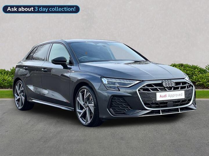 Audi A3 1.5 TFSI Black Edition Sportback S Tronic Euro 6 (s/s) 5dr