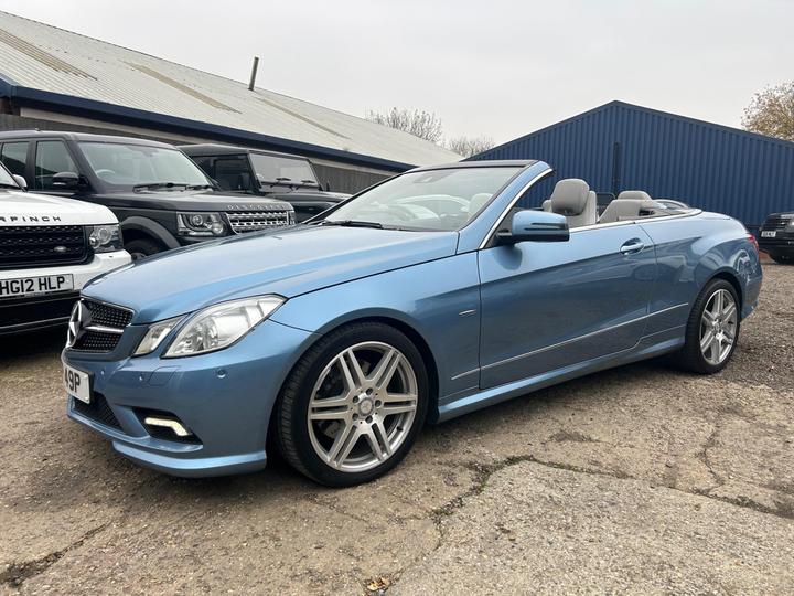 Mercedes-Benz E Class 3.0 E350 CDI V6 BlueEfficiency Sport Cabriolet G-Tronic Euro 5 2dr