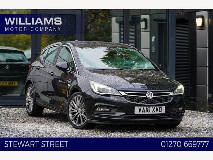 Vauxhall ASTRA 1.6 CDTi BlueInjection SRi Nav Euro 6 (s/s) 5dr