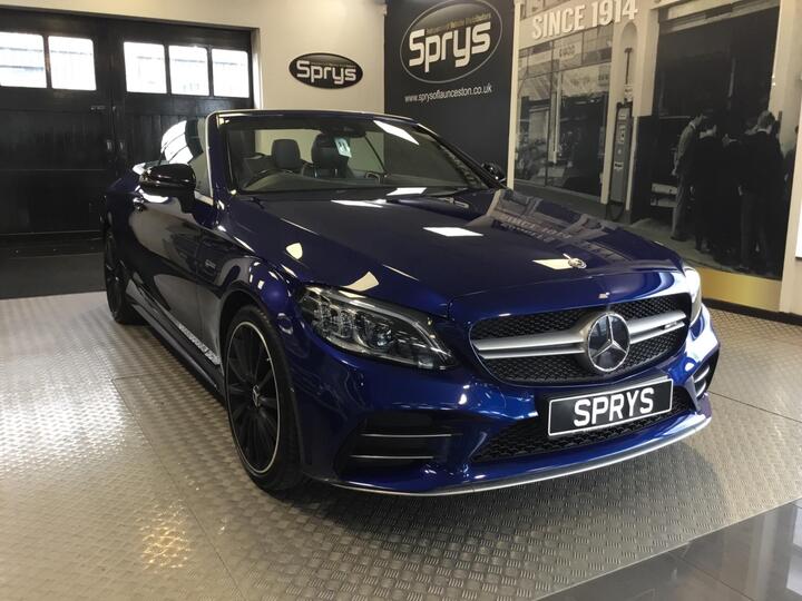 Mercedes-Benz C Class 3.0 C43 V6 AMG (Premium Plus) Cabriolet G-Tronic+ 4MATIC Euro 6 (s/s) 2dr