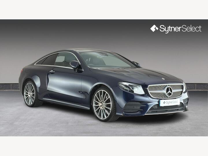 Mercedes-Benz E Class 3.0 E400 V6 AMG Line (Premium Plus) G-Tronic+ 4MATIC Euro 6 (s/s) 2dr Mercedes-Benz E Class 3.0 E400 V6 AMG Line (Premium Plus) G-Tronic+ 4MATIC Euro 6 (s/s) 2dr