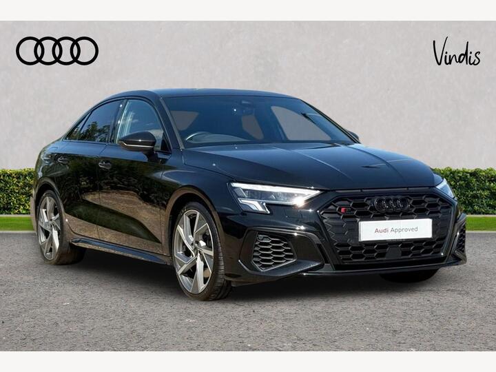 Audi S3 Saloon 2.0 TFSI Black Edition S Tronic Quattro Euro 6 (s/s) 4dr
