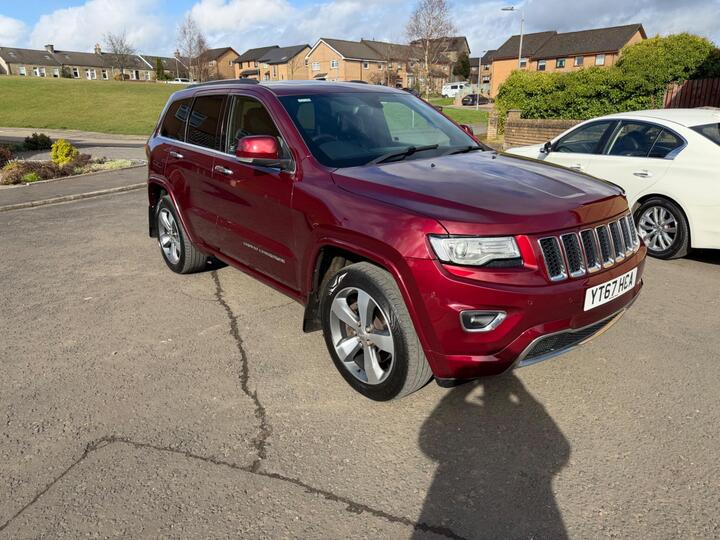 Jeep Grand Cherokee 3.0 V6 CRD Overland Auto 4WD Euro 6 5dr Jeep Grand Cherokee 3.0 V6 CRD Overland Auto 4WD Euro 6 5dr