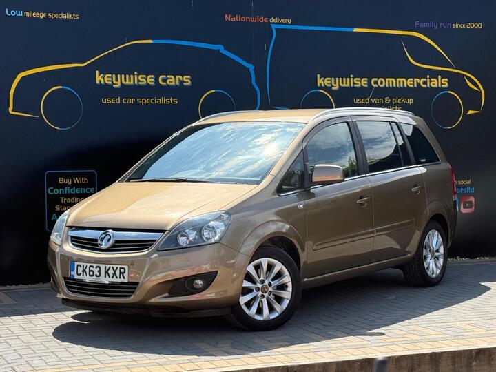 Vauxhall Zafira 1.6 16V Design Euro 5 5dr (SNav)