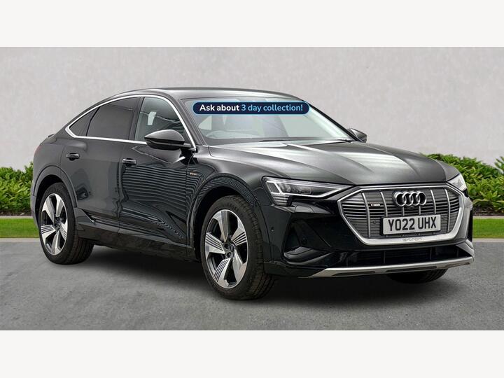 Audi E-TRON 50 S Line Sportback Auto Quattro 5dr 71.2kWh (11kW Charger)