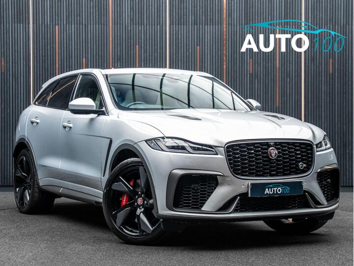 Jaguar F-PACE 5.0 P550 V8 SVR Quickshift AWD Euro 6 (s/s) 5dr