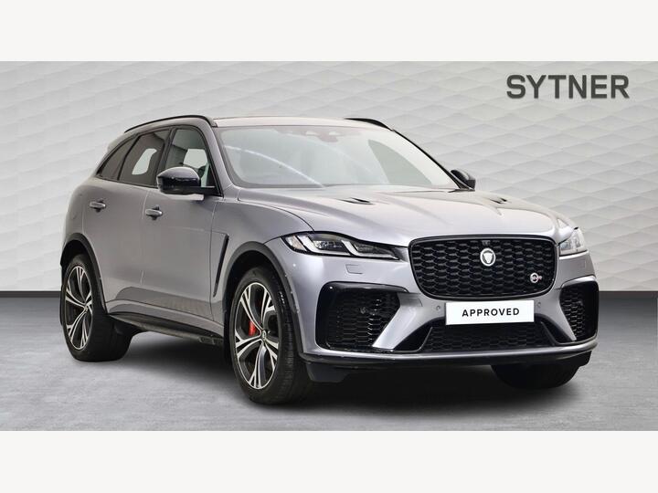 Jaguar F-PACE 5.0 P550 V8 SVR Quickshift AWD Euro 6 (s/s) 5dr