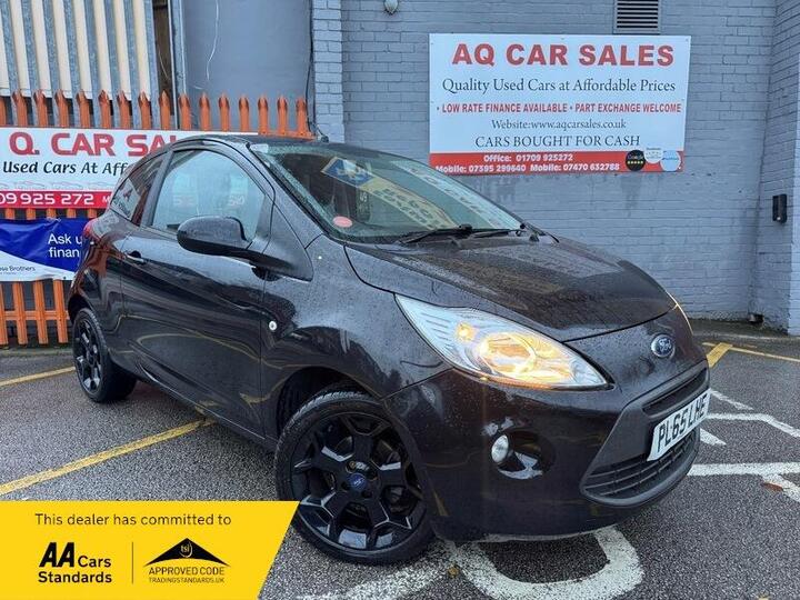 Ford Ka 1.2 Zetec Black Edition Euro 6 (s/s) 3dr