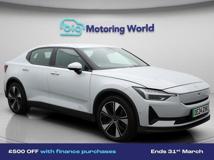 Polestar Polestar 2 Single Motor 82kWh Long Range Fastback Auto RWD 5dr